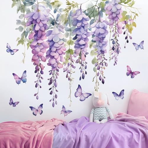 Vinilos Decorativos Florales Removibles en 2 Láminas miniatura 7