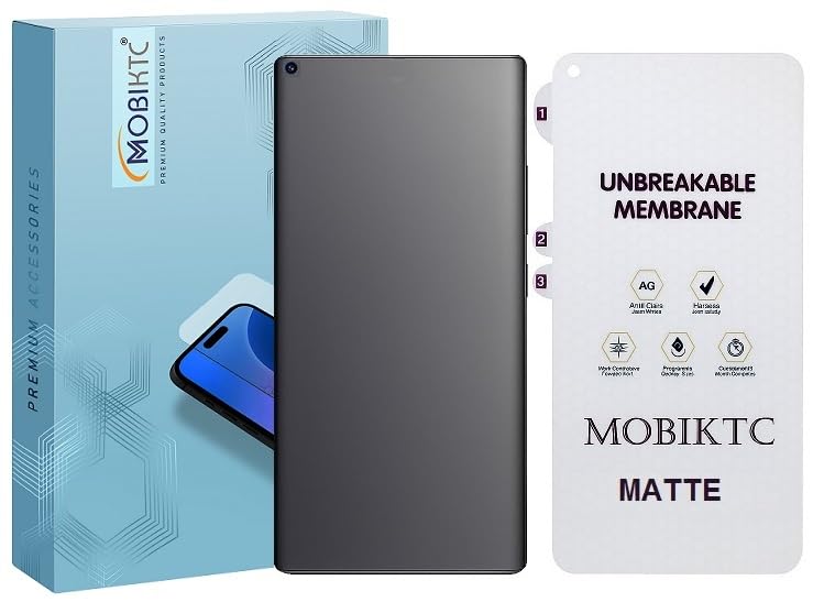 Image of Matte Screen Protector For Oneplus 11 5G /1+11 5G Front Finish Screen Protector New Upgraded Tecnology Anti Fingerprint with Easy Installation Kit