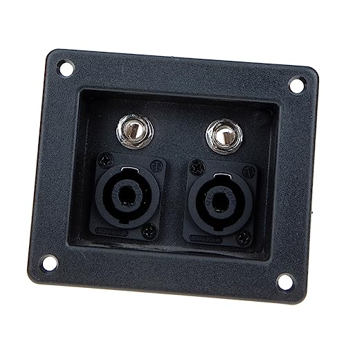 VOSAREA Simple Loudspeaker Connector Wiring Board Accessory for Easy Installation Loudspeaker and Subwoofer Boxes for Office and Event Use