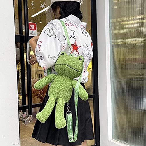 Frog Backpack Lobster Purse Toys Plush Shoulder Bag Satchel Plush Kawaii Toy Backpack Animal Send Children Girls Boys Adults Practical Birthday Gift #TOP4