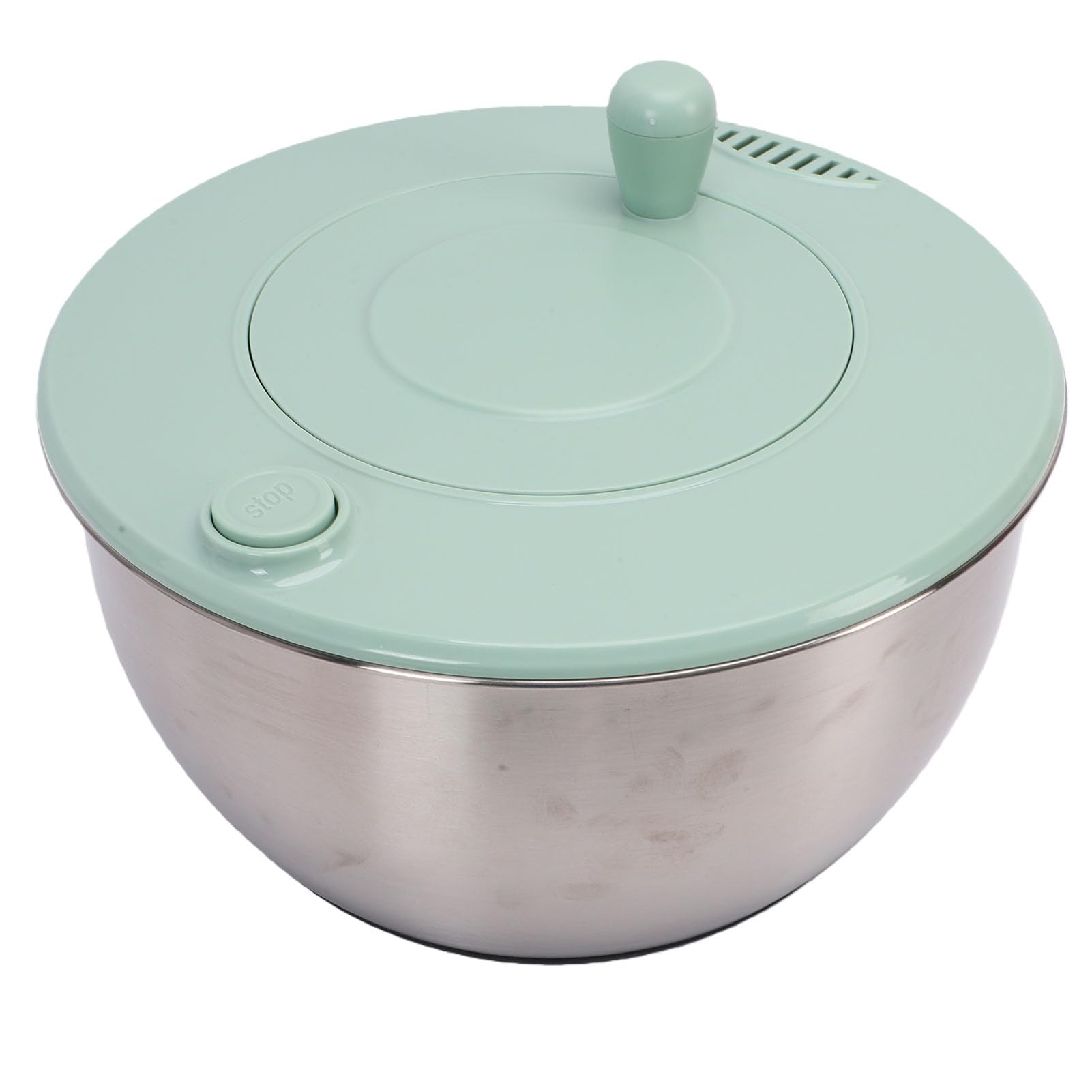 Generic Disidratatore Multifunzionale per Insalata di Verdure, Utensile da, Affettatrice Efficiente per la Casalinga, in Plastica, Dimensioni Compatte, Acciaio Inossidabile, 1 unità