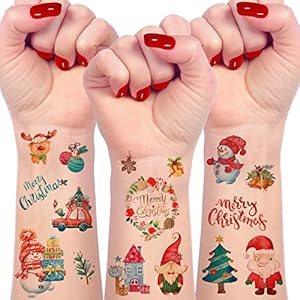 60PCS Christmas Decorations Tempora...