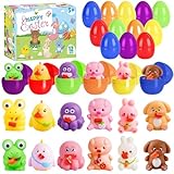 12 Stück Schachteln mit Ostereiern, die Zungenspielzeuge als Ostergeschenke enthalten,Ostergeschenke für Kinder, Füllungen für Ostereier, unverzichtbare Füllungen für Körbchen und Partygeschenke
