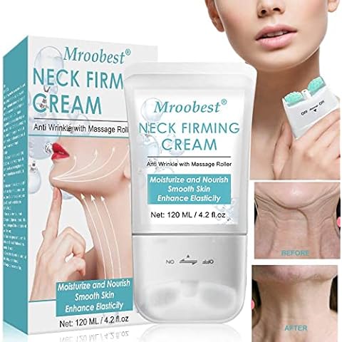 Neck Firming Cream, Neck Cream, Skin Tightening Cream, Tightening Sagging Skin, Double Chin Reducer Cream, Anti-Wrinkle/Aging Smooth Skin, For a Wrinkle-Free Cover