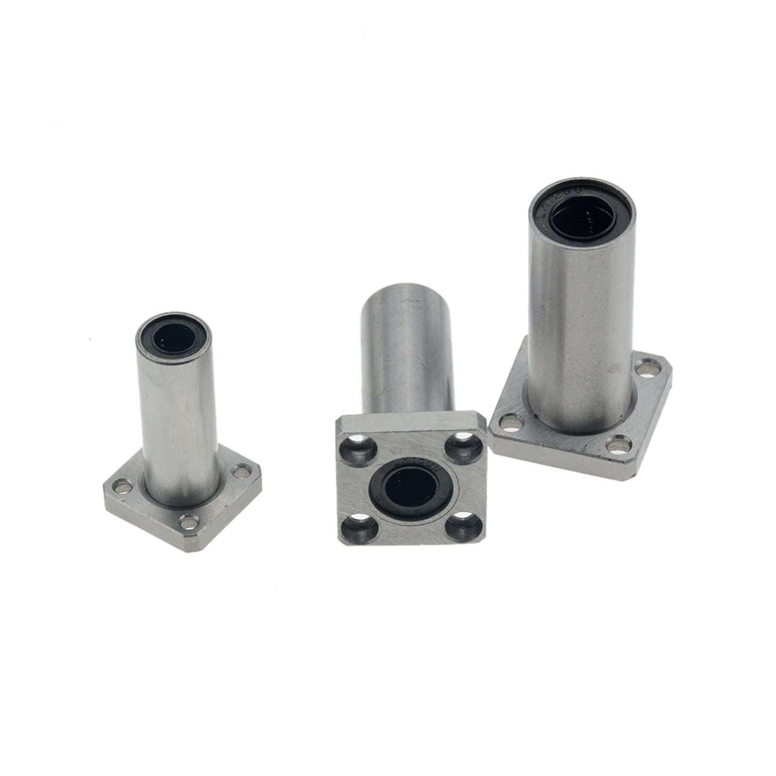 2 pièces/lot LMK16LUU LMK10LUU LMK10UU LMK8UU LMK12UU LMK16UU LMK20UU LMK12LUU 16mm Bride roulement linéaire for imprimante 3D Tige linéaire go (Guide Length : LMK12LUU)