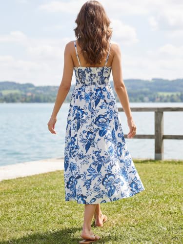 Image of Women's Classy Sleeveless Lemon Print Maxi RIC Rac Dress