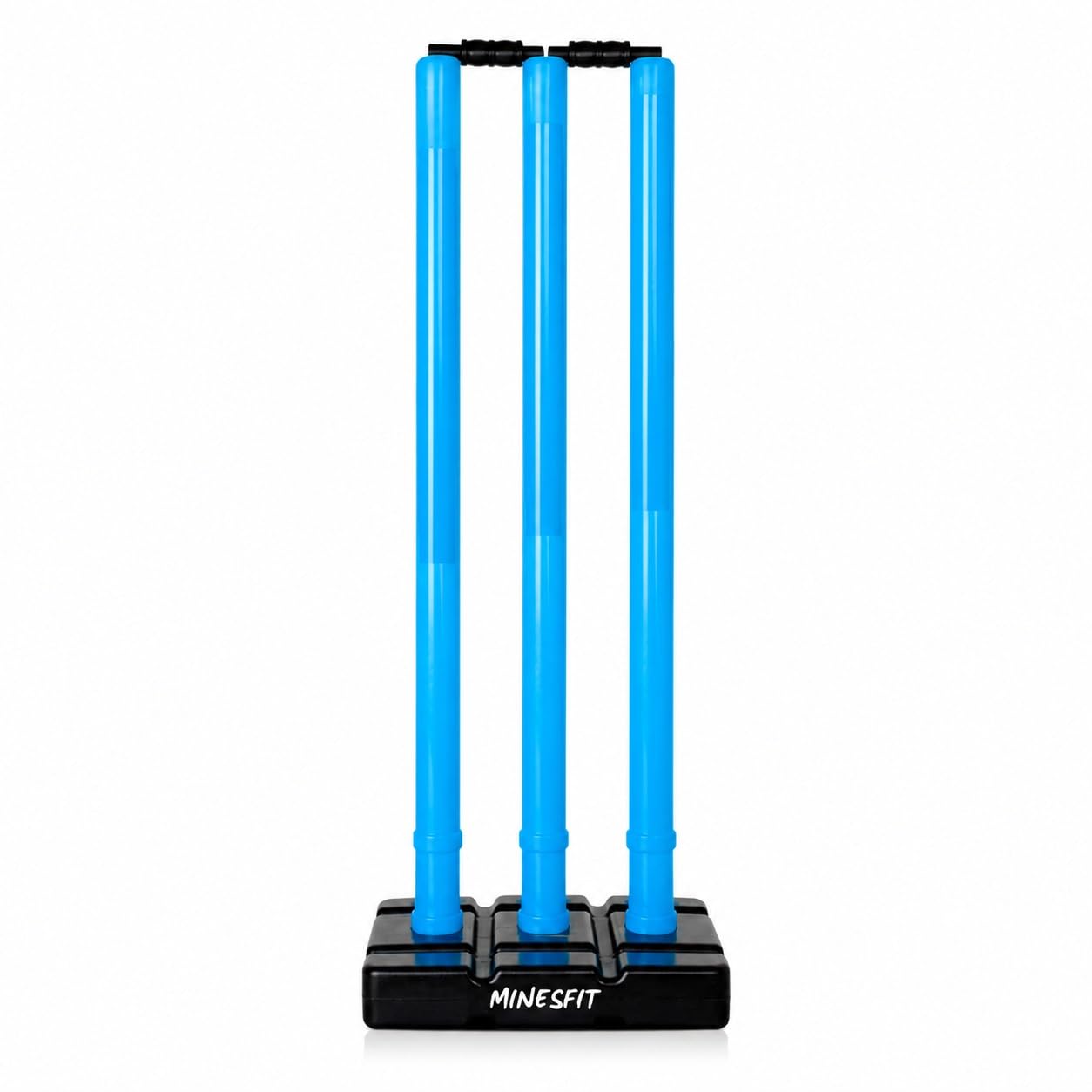 Plastic Cricket Stumps | PVC Wicket Set for Cricket Blue | | Full Size Cricket Wickets for Kids & Juniors | Practice Equipment for Indoor & Outdoor Games-image-17