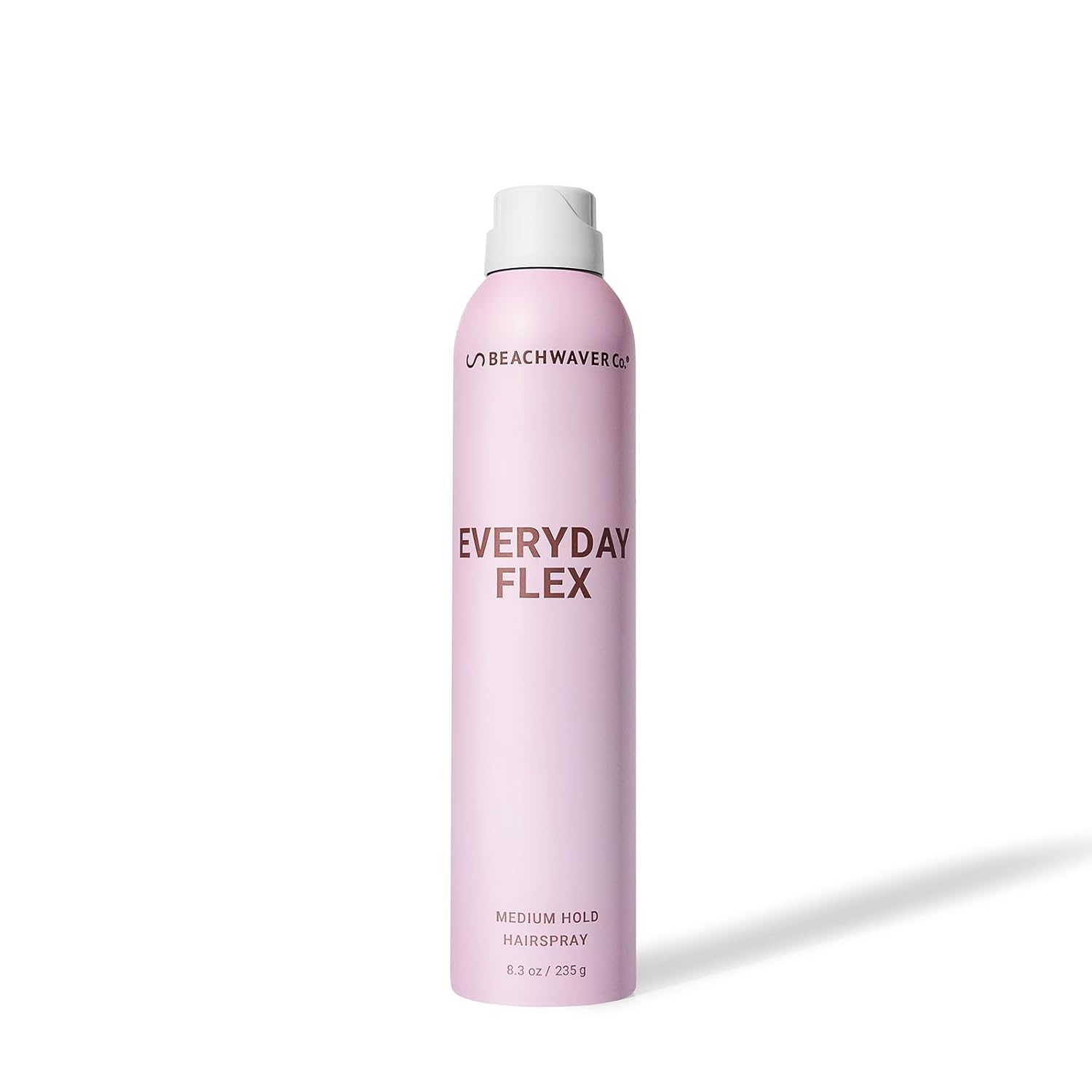 The Beachwaver Co. Everyday Flex Medium-Hold Hairspray - Full Size (8.4 Oz) | NEW! Flexible, Long-Lasting, Medium Hold - Reduces Frizz & Adds Shine | Brazilian Berry Fragrance