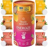 Body Restore Shower Steamers Aromatherapy 6 Pack – Valentines Day Gifts for Her and Him, Birthday Gifts for Women and Men, Relaxation, Stress Relief, Self Care – Citrus