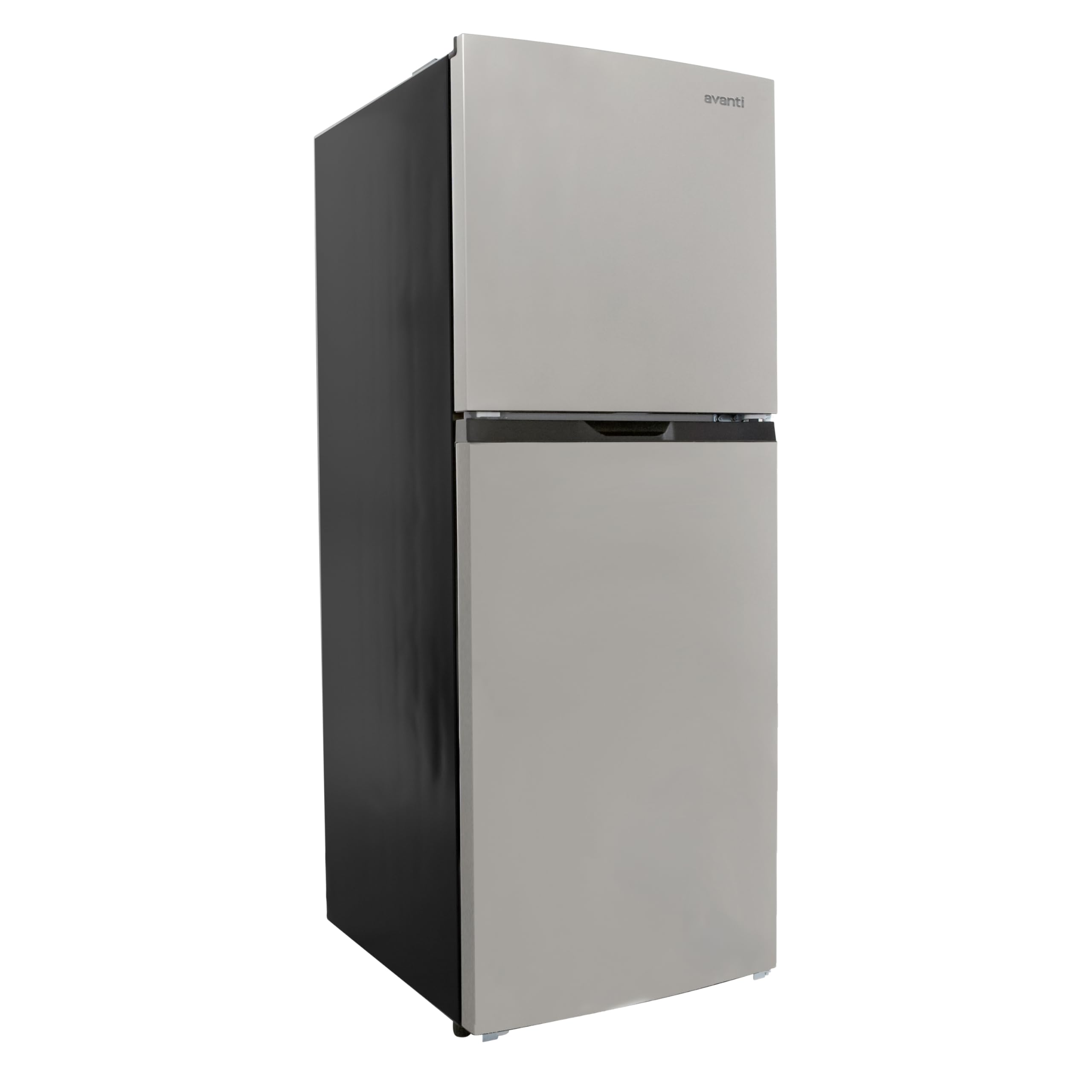 Avanti 7.0 Cu.Ft. Apartment Size Refridgerator, Compact Fridge With Top Freezer With Temperature Control And Adjustable Shelves And Crisper Drawer, 7.0 Cu.Ft., Stainless Steel on Fridge.com - View 1