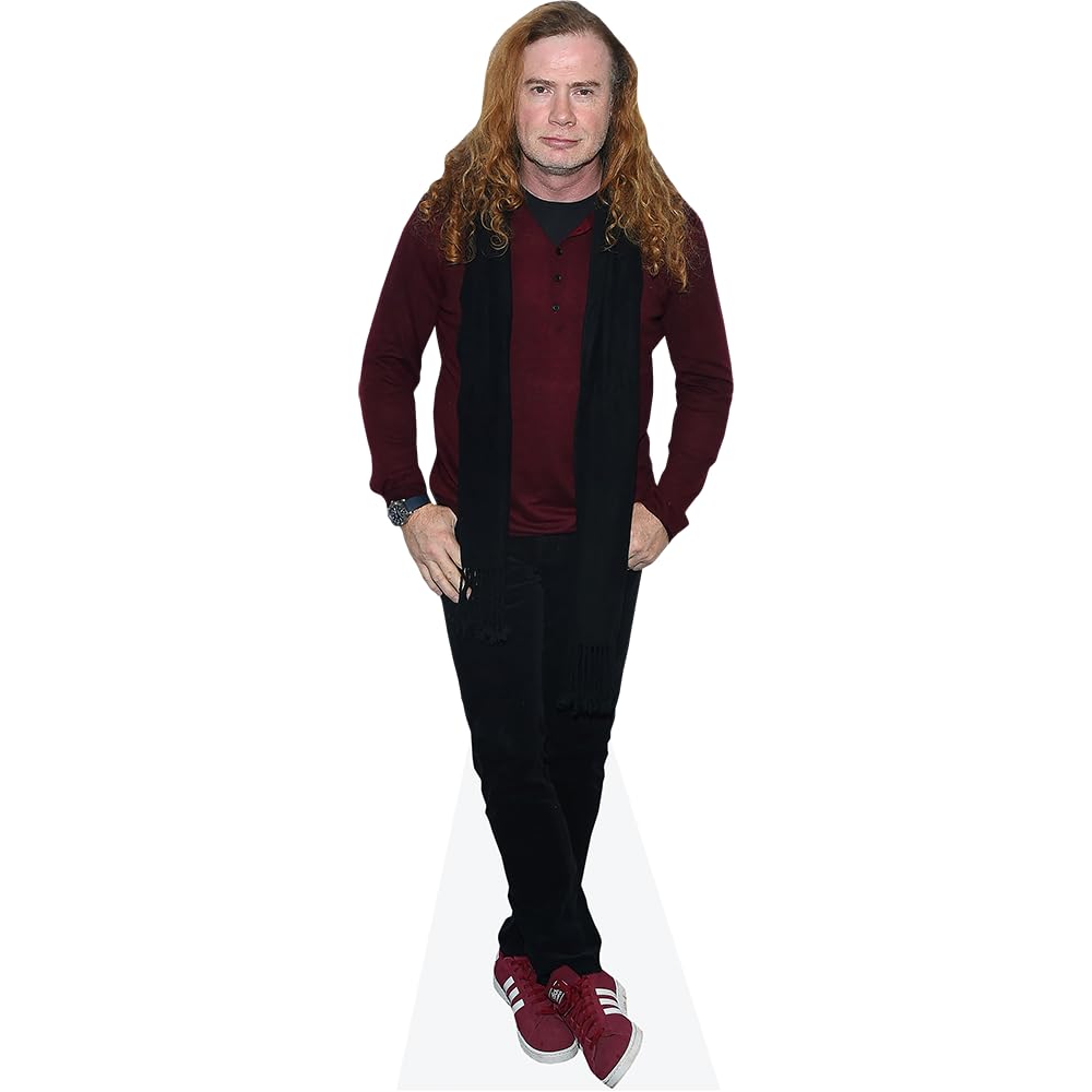 Celebrity Cutouts Life Size Cutout Dave Mustaine (Casual)