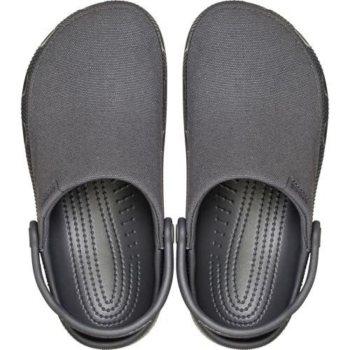 Image of Crocs Unisex-Adult Classic Crafted Canvas & Suede Clogs