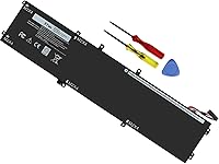 97Wh 6GTPY Replacement Battery for Dell XPS 15 9560 9570 9550 7590 Precision 5510 5520 5530 5540 - 11.4V 6-Cell High Capacity