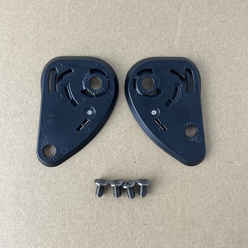 Qualifier Visor Base Plate Replacement for BELL Qualifier DLX, Vortex, Revolver EVO, Motorcycle Helmet Shield Gear Plate Pivot Kit - Thumbnail 3