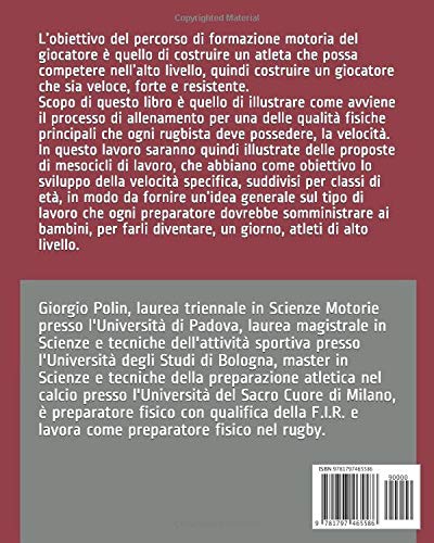 Lo sviluppo della velocità specifica nel rugby moderno: dal minirugby all'alto livello