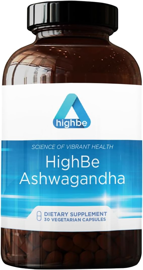 Ashwagandha Supplement, 30 Vegetarian Capsules, Triple Extract Formula with Sensoril and KSM-66 for Stress Support and Mood Balance