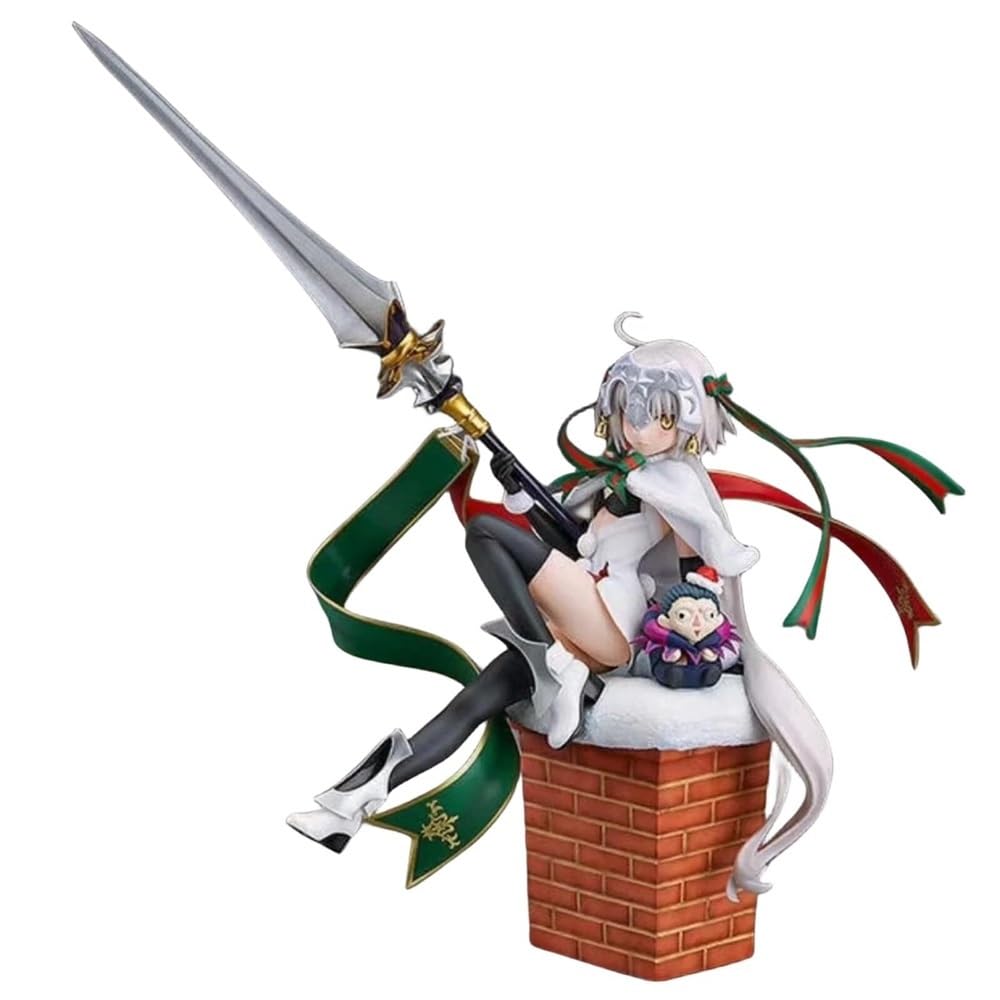 NFsgVCGJDisfraz navideño de niña Bonita Ver. /Figura Figura de Anime/Modelo de Personaje Pintado/Modelo de Juguete/PVC/artículo de colección de Anime 22cm/8.7in
