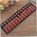 NAMOARLY Traditional Abacus for Kids Portable Counting Abacuses Educational Math Learning Tool Lightweight 8.74In Soroban Board for Toddlers