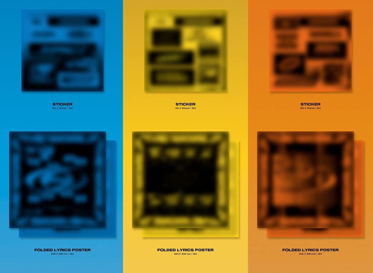 DREAMUS Ateez - The World EP.1 : Movement [A ver.] Album+First Press Limited Benefits+Culturekorean Gift(Decorative Stickers,Photocards)