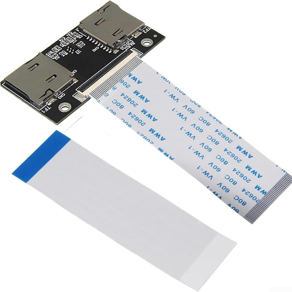 Solid State Drive Adapter Card For SD/SDXC/TF Cards, 40-Pin To CE/ZIF/SSD, Metal, 1-Piece, Industrial Equipment