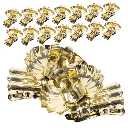 CIMAXIC Elegant Vintage Design Candle Holder Clip for Christmas Table Home Decorations