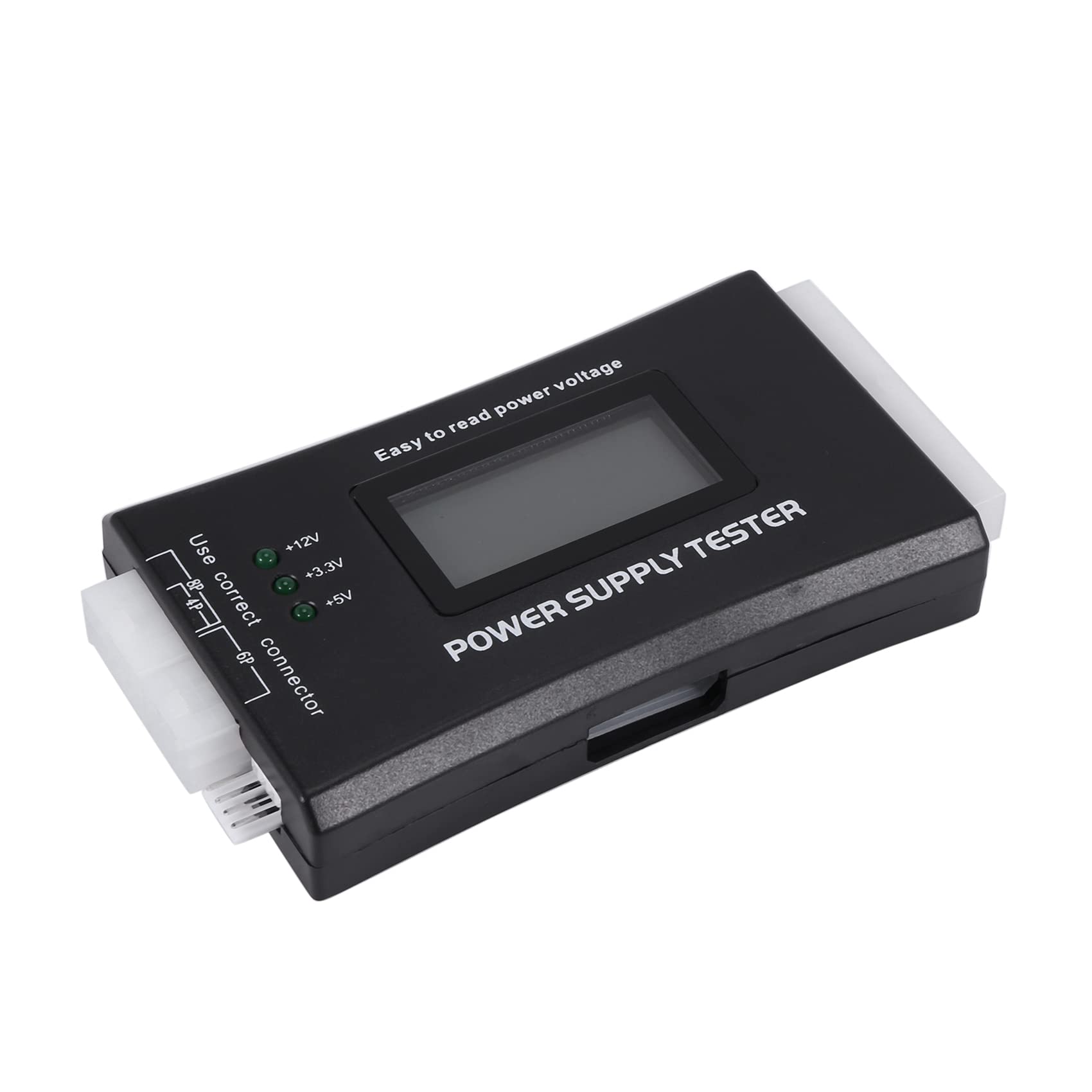 Bloepum 20+4 Pin LCD Power Supply Tester for ATX, ITX, BTX, PCI-E, SATA, HDD