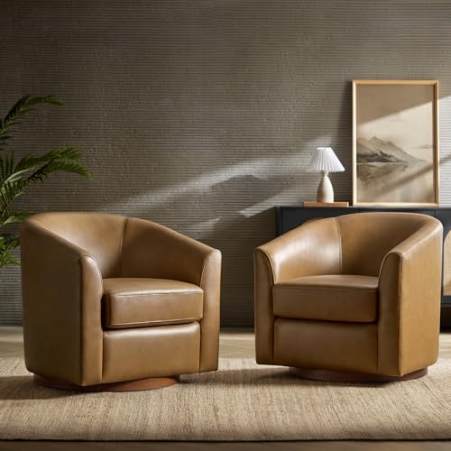 HULALA Genuine Leather Swivel Set