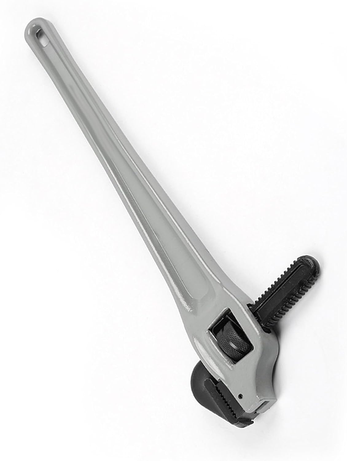 FTVOGUE 14-inch Aluminum Offset Pipe Wrench with Floating Hook Jaw Heavy Duty Adjustable Plumbing Wrench Cr Mo Steel Jaw Non Slip Grip for Professional Pipe Fitters (24 inch)
