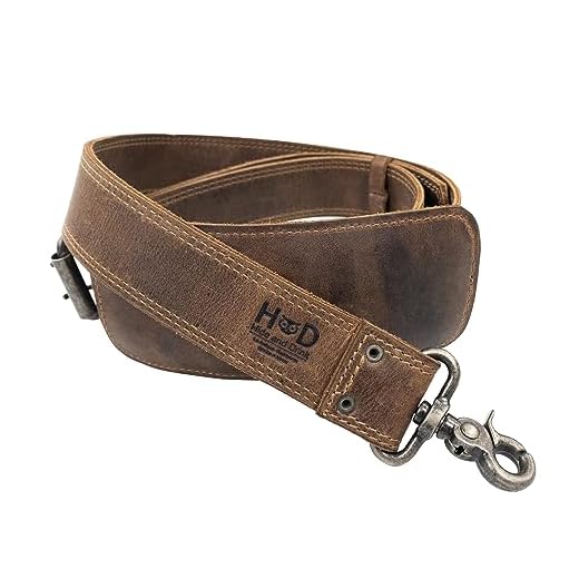 How to attach a strap to a messenger bag Hide & Drink Leather Strap for Bags