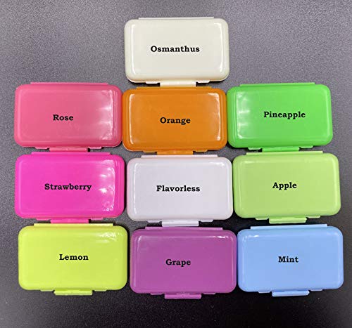 Orthodontic Wax For Braces, Hrasy 10 Pack Dental Wax Brace Wearer Wax For Relieving Irritation And Pain, 10 Color 10 Flavors #TOP3