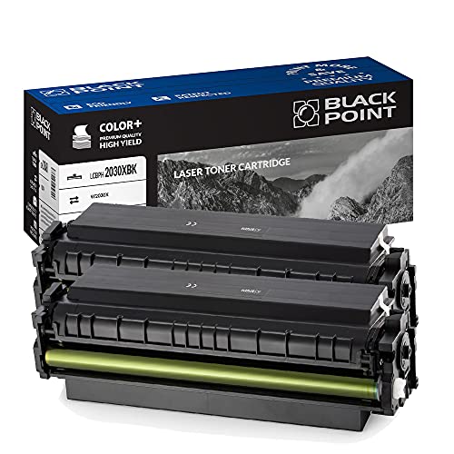 BLACK POINT XL Set di 2 Cartucce Toner per W2030X
