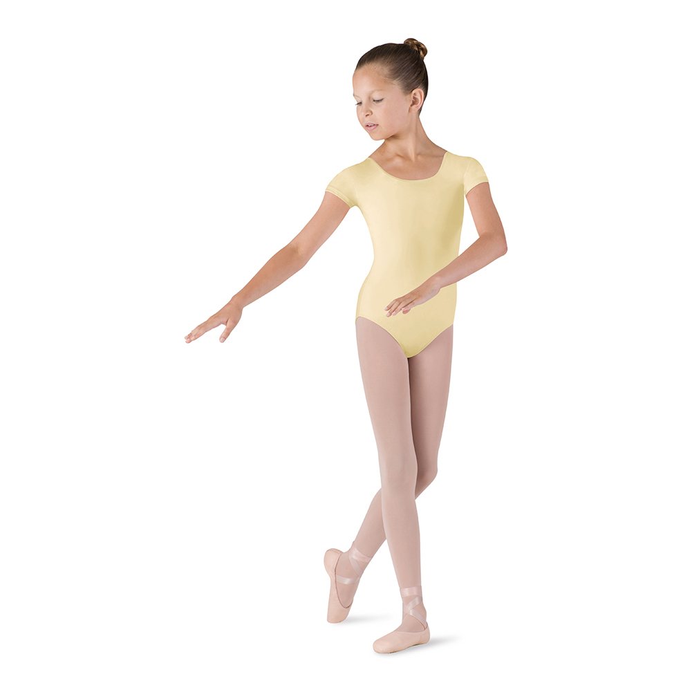 Bloch Dance Girls Dujour Microlux Short sleeve Leotard