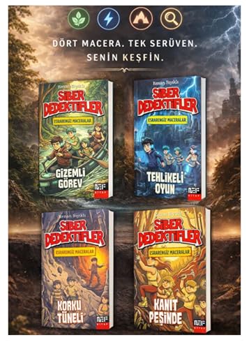 **Siber Dedektifler Esrarengiz Maceralar 4 Kitap Seti