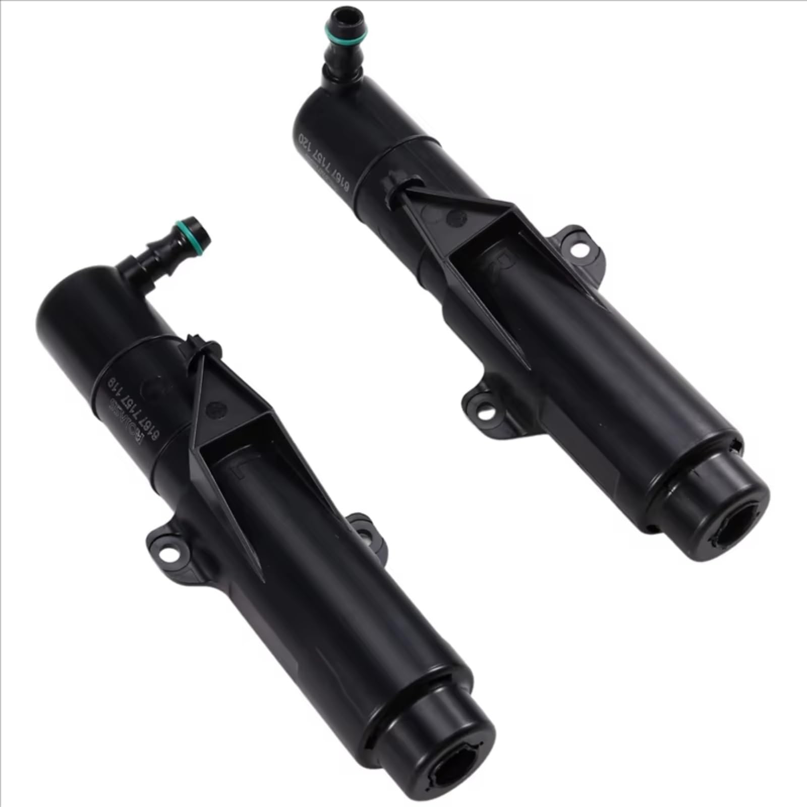 Compatible Con Para R55 R56 R57 R58 R59 Boquillas Lavafaros Par Izquierdo Derecho 61677157120 61677157119 Piezas De Automóvil Limpieza faros