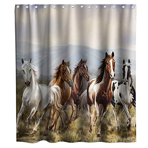 Horse Shower Curtain Le Meilleur Prix Dans Amazon Savemoney Es
