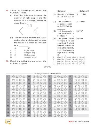 Image of MTG International Mathematics Olympiad (IMO) Workbook Class 5 - Chapter-wise MCQs with Achievers Section - SOF Olympiad Books For 2026-27 Exam