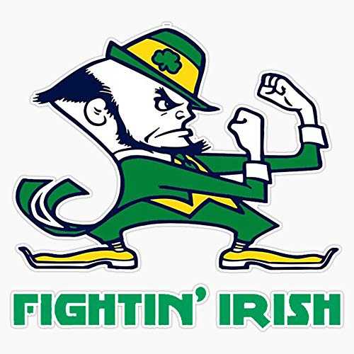 Fighting Irish Sticker Decal Vinyl Bumper Sticker Decal Waterproof 5