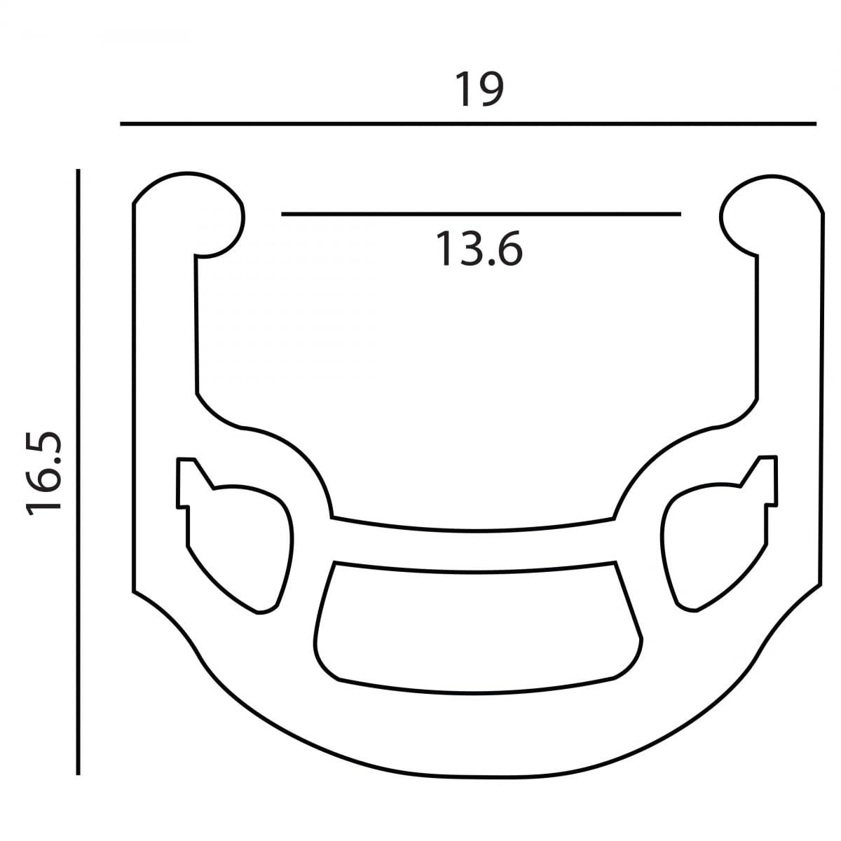 Weinmann LP18 27in LP18 Silver 36
