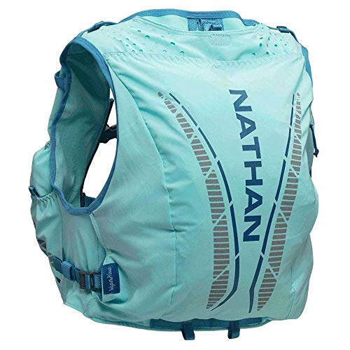 Nathan NS4538 Vaporhowe Hydaration Pack Running Vest with 1.8L Bladder, Blue Radiance, Small