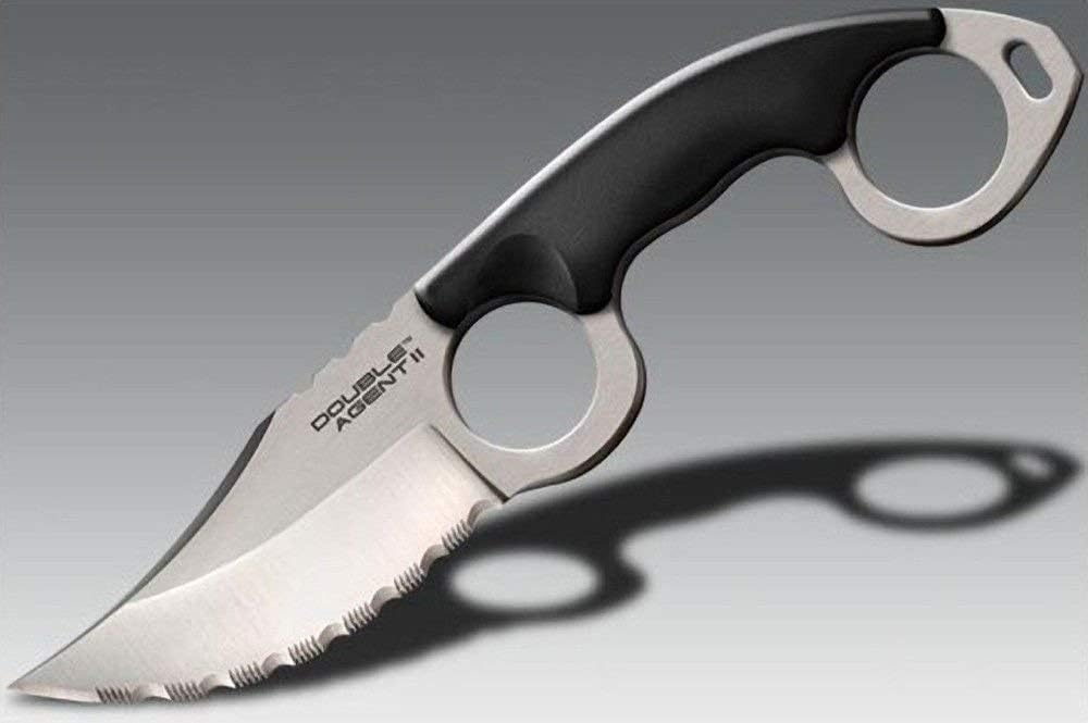 Cold Steel Cutlery - Double Agent II, Grivory Handle, Serrated