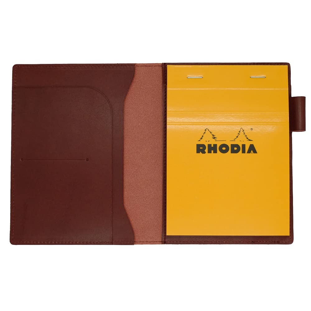Amazon.co.jp: ロディア カバー No.13 横型 ペンホルダー付き 本革