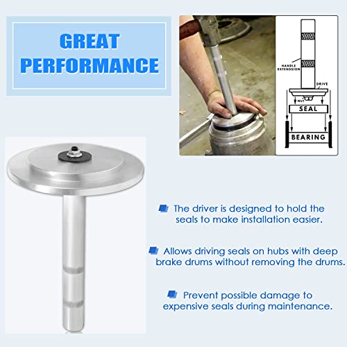 Yoursme 61850 Truck Hub Seal Installer Kit Compatible With Size Seals For Class 7 And Class 8 Trucks 5Pcs #TOP2