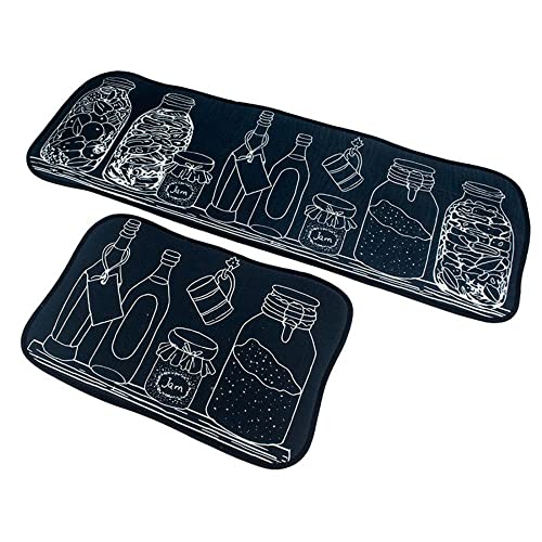 Image of Home Cloud Rubber 6mm Fruit Printed Thick Anti Slip, Washable, Big Size, Printed, Designer Folding Kitchen Mat for Floor Home Bedroom - , Standard Size (40 x 120 cm 40 x 60 cm)