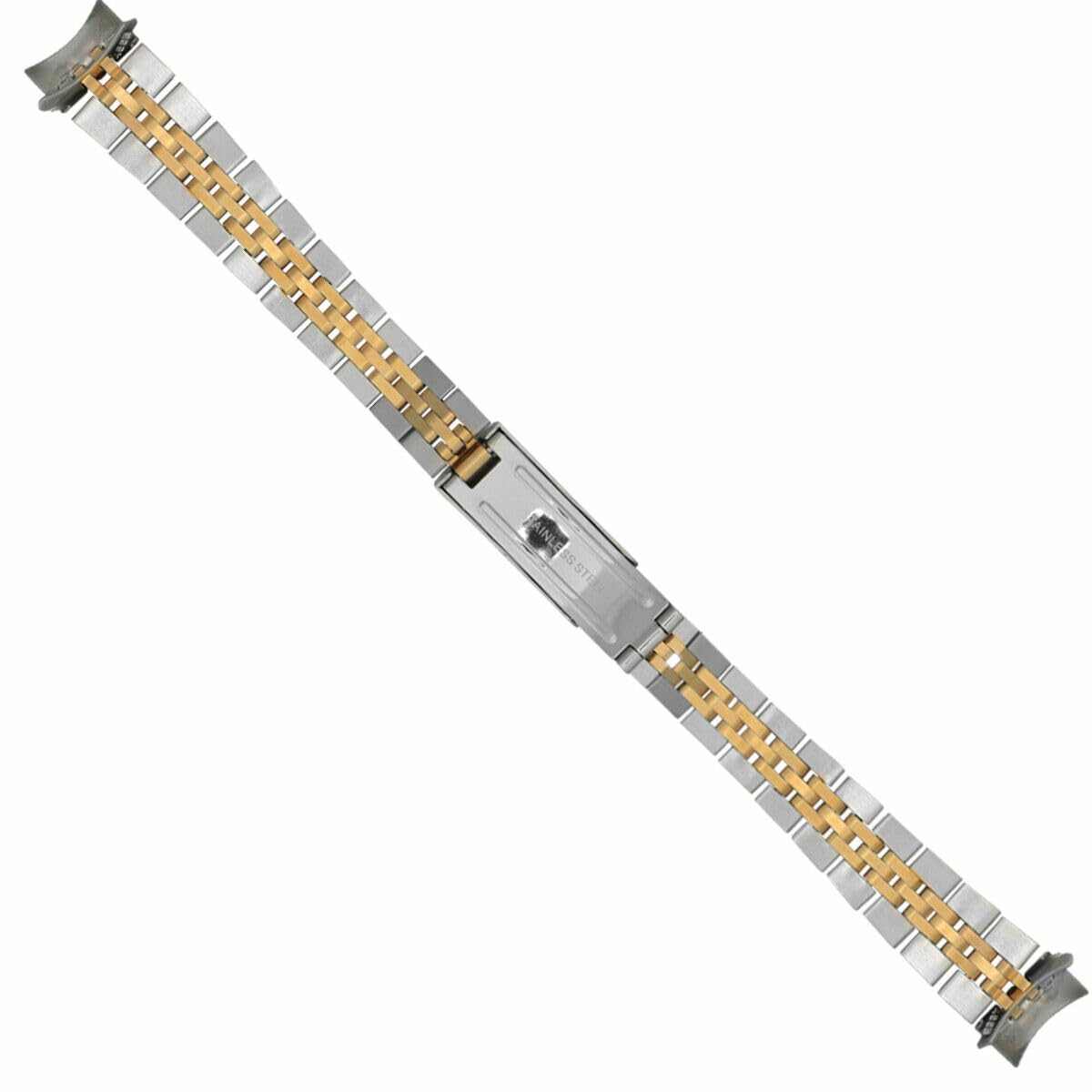 Ewatchparts 13mm Jubilee Watch Band Bracelet Compatible With Ladies Rolex 6900 6917 69173 179173 Two Tone