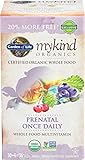 Garden Of Life, Prenatal Once Daily Mykind Organic, 36 Tablets