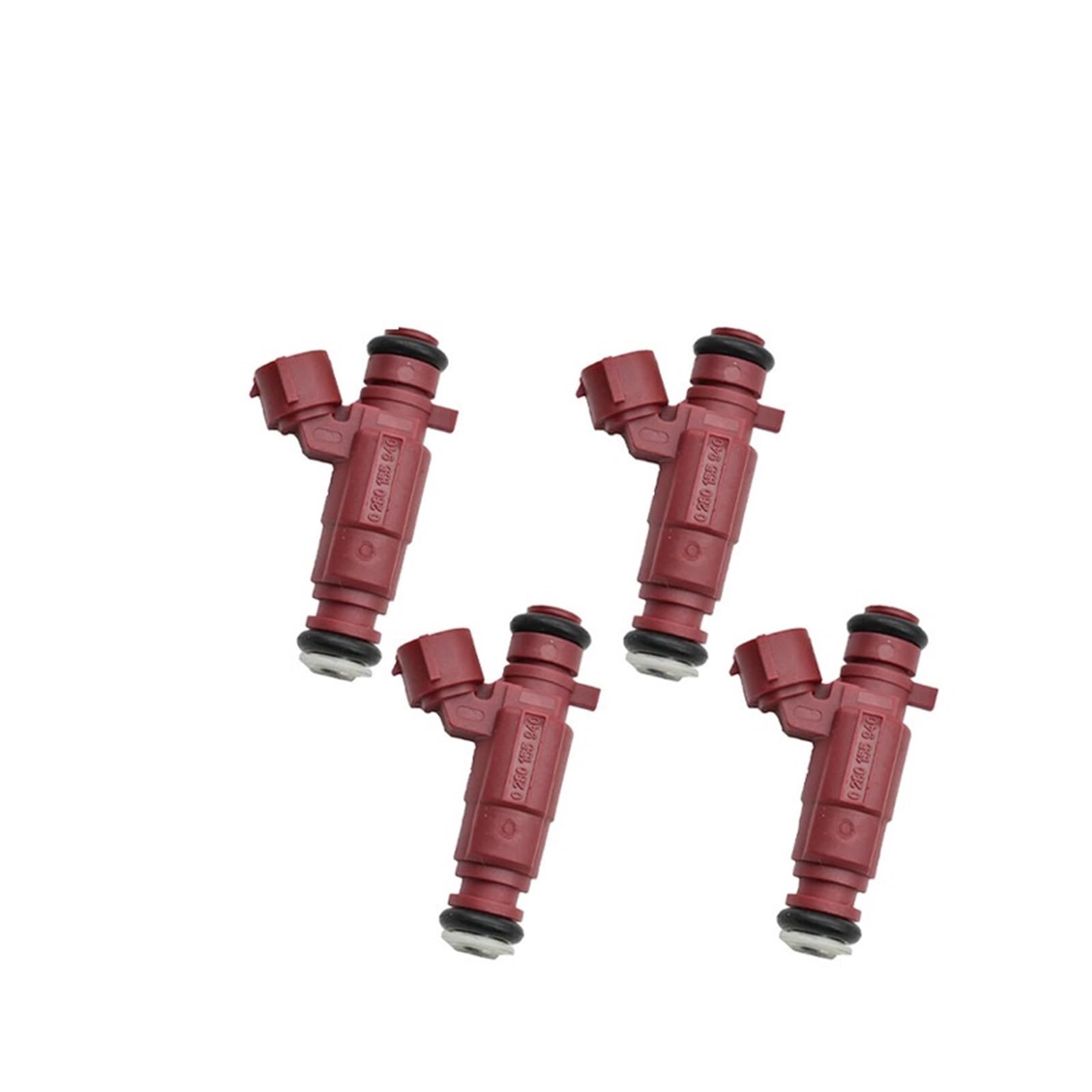 4-piece Fuel Injector Set 16600-9F600 Compatible for Nissan Almera II Hatchback, N16 Almera Tino V10 Model