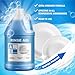 Active Element Dishwasher Rinse Aid - 1 Gallon - Extra Strength – Eliminates Water Spots - Sreak Free Shine - Enhances Drying - Dishwasher Rinse Aid Liquid