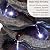 20" Outdoor Water Fountain with Lights, 5-Tiered Cascading Rock Water Fountain, Outdoor Garden Waterfall Decor for Garden, Patio, Courtyard