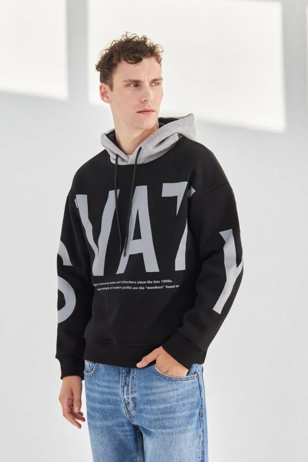Image of Tagas Hoodie for Men|Sweatshirt for Man Stylish | Hooded (Sweatshirt) for Mans| Winter Wear for Mans Fleece