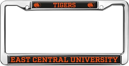 Vista 311 de Marco de Metal para Placa de Matrícula de Tamaño Completo con Logotipo de los Bulldogs de Louisiana Tech Louisiana Tech Bulldogs